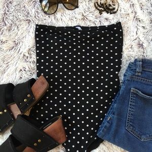 American apparel polka dot onesie